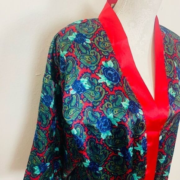 Victoria’s Secret Vintage Gold Label Kimono Robe - Picture 3 of 8